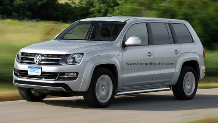 Scoop: VW Amarok SUV