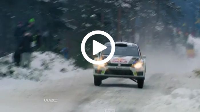 Ταχύτητες σε πάγο για το WRC Σουηδίας (video)