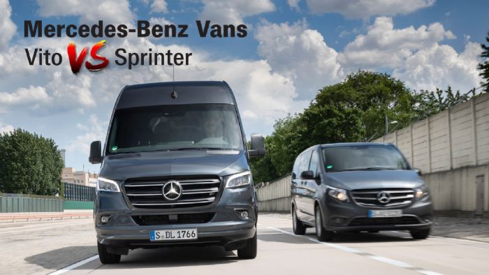 Vito Vs Sprinter: Οι μεταφορικές δυνατότητές τους