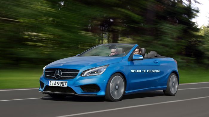 H οροφή της αναμενόμενης Mercedes-Benz A-Class θα είναι υφασμάτινη και η λειτουργία της φυσικά θα γίνεται με ηλεκτροϋδραυλικό σύστημα.