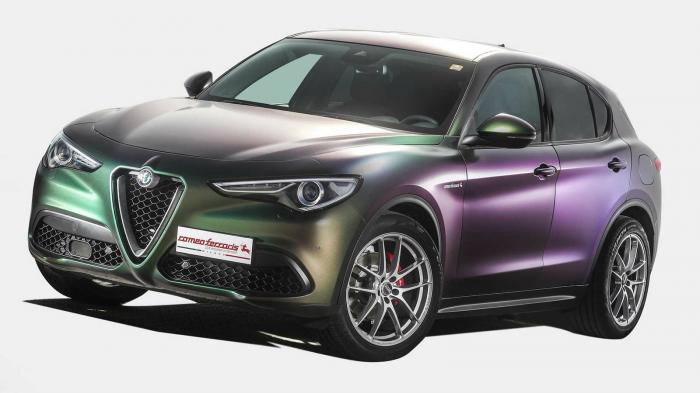 Alfa Romeo Stelvio ντύθηκε «χαμαιλέοντας»  