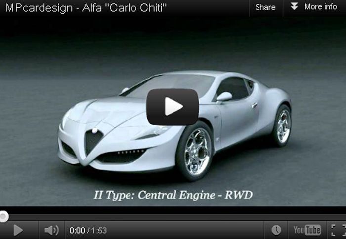 Alfa Romeo «Carlo Chiti» concept