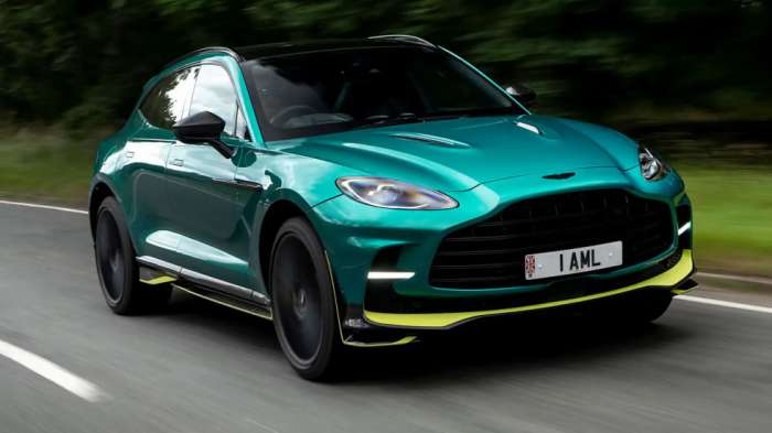 Νέα Aston Martin DBX707 AMR24 εμπνευσμένη από την Formula 1