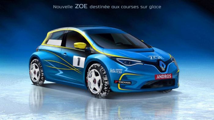 Τρέχει στο Andros Trophy το Renault Zoe