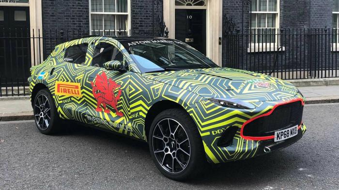 Στην Ουαλία η νέα Aston Martin DBX  