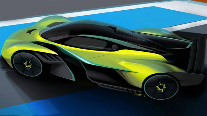 Αγωνιστική Aston Martin Valkyrie AMR Pro