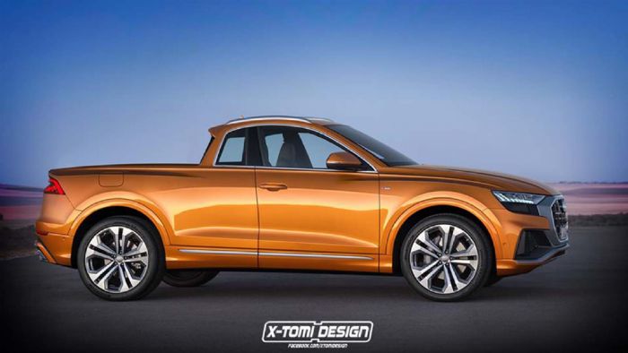 Audi Q8 σε pick-up!