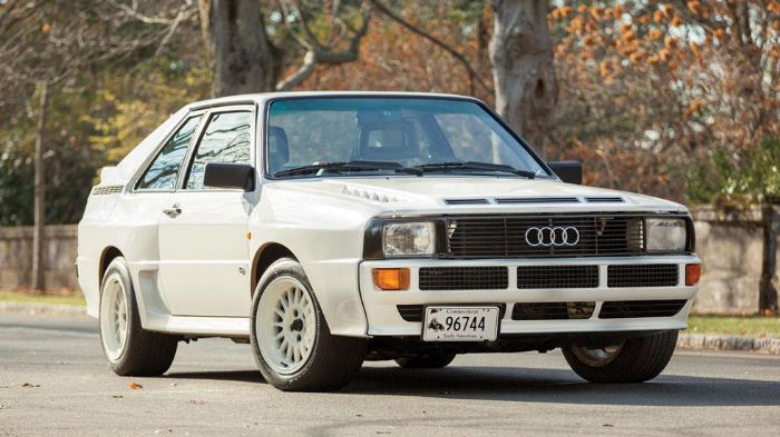 475.000 δολάρια για ένα Audi Sport Quattro του 1984