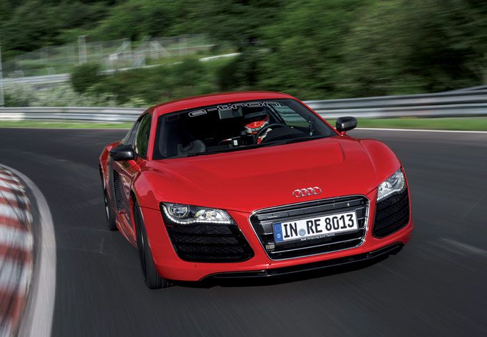 Audi R8 e-tron, ρεκόρ γύρου στο ρινγκ