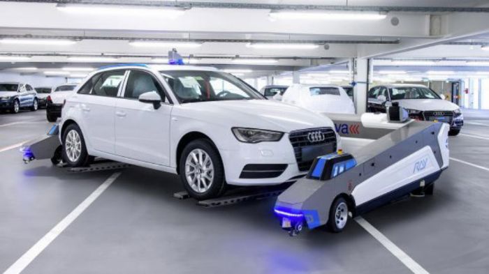 Ένα διαφορετικό ρομπότ Audi