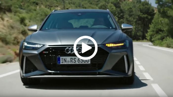 Video: Nέο Audi RS6 Avant