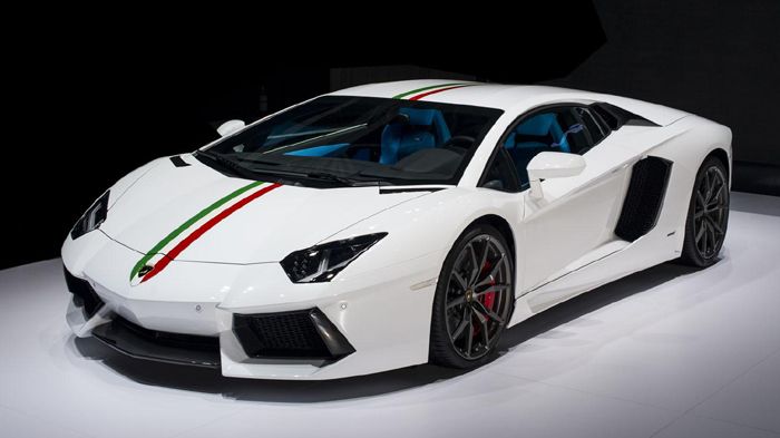 Η Lamborghini Aventador LP 700-4 Nazionale