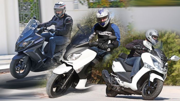 3 GT Scooters έτοιμα για όλα!