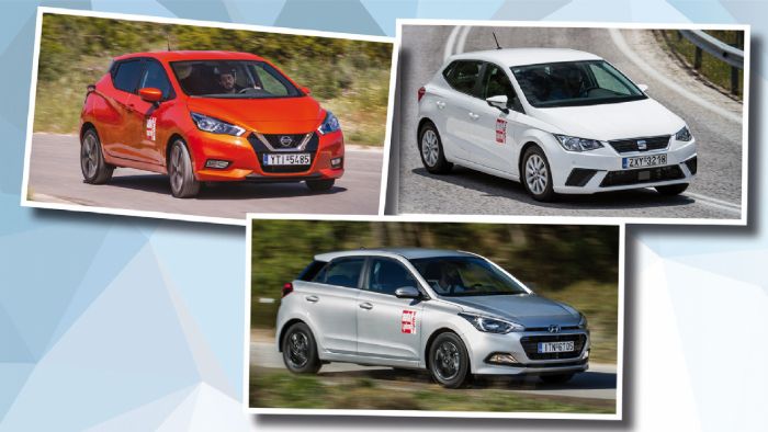 Hyundai i20 Vs Nissan Micra Vs SEAT Ibiza