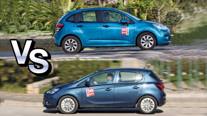 Citroen C3 vs Opel Corsa