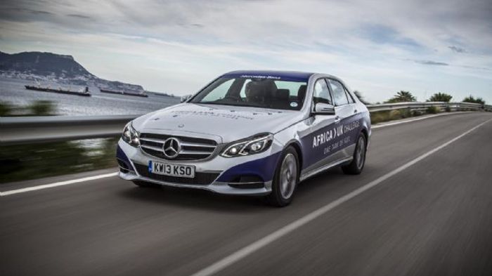 Mercedes E300 BlueTEC HYBRID: 1.968 χλμ. με 1 ρεζερβουάρ