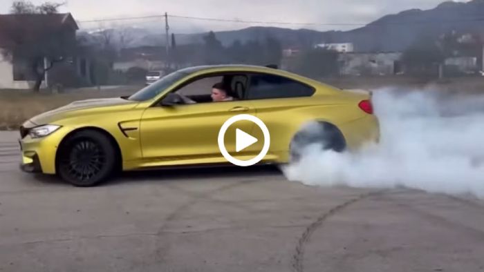 14χρονος μύστης «ξεκοκαλίζει» BMW M4 χωρίς έλεος