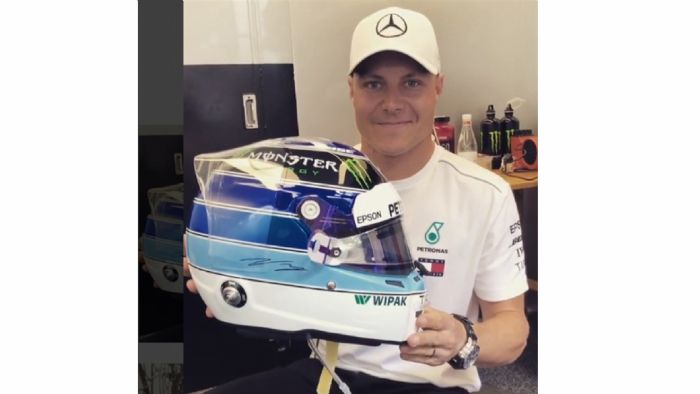 Με διαφορετικό κράνος θα αγωνιστεί ο Valtteri Bottas στο επόμενο GP του Μονακό.