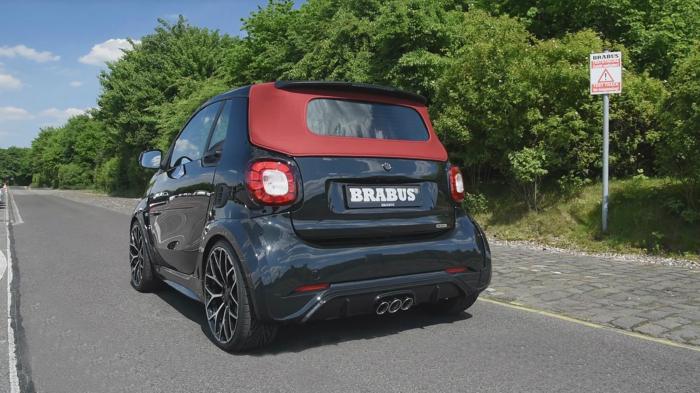 Εκκωφαντικό smart BRABUS με 125 PS (+video)