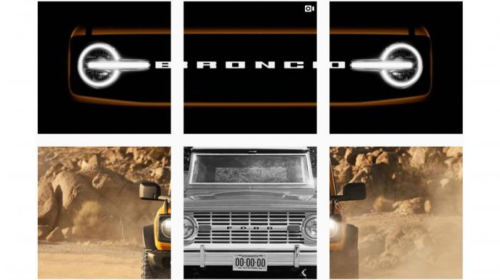 Το παλιό Ford Bronco αποκάλυψε το νέο