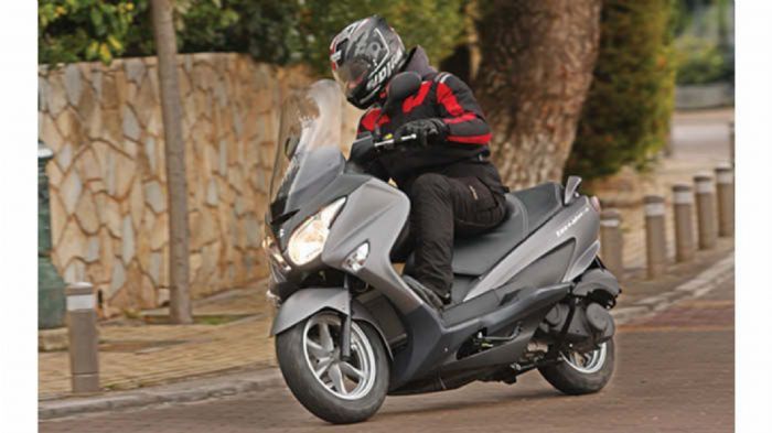 Δοκιμάζουμε: Suzuki Burgman 200 ABS