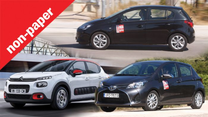 Citroen C3 vs Best Sellers