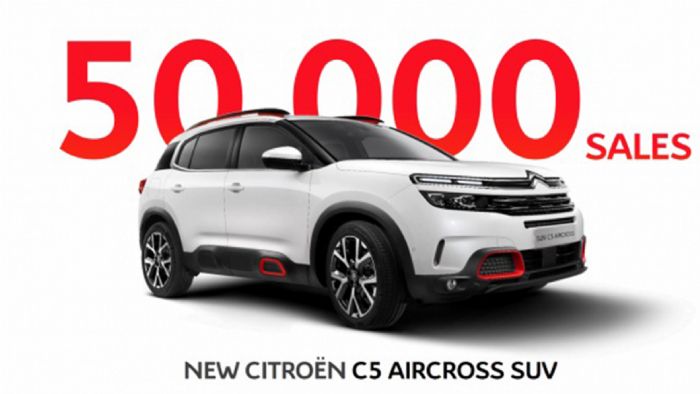 50.000 πωλήσεις για το Citroen C5 Aircross