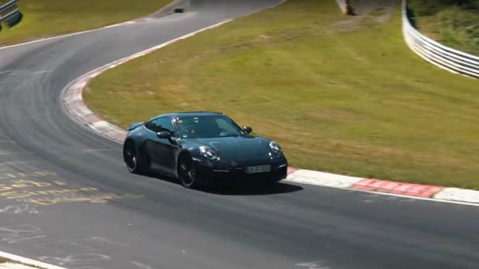 Δοκιμάζει τη νέα 911 η Porsche (+vid)