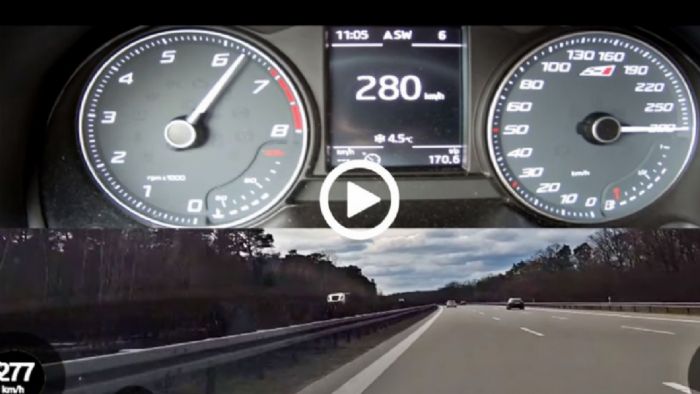 Στα 280 km/h με SEAT Ibiza CUPRA 