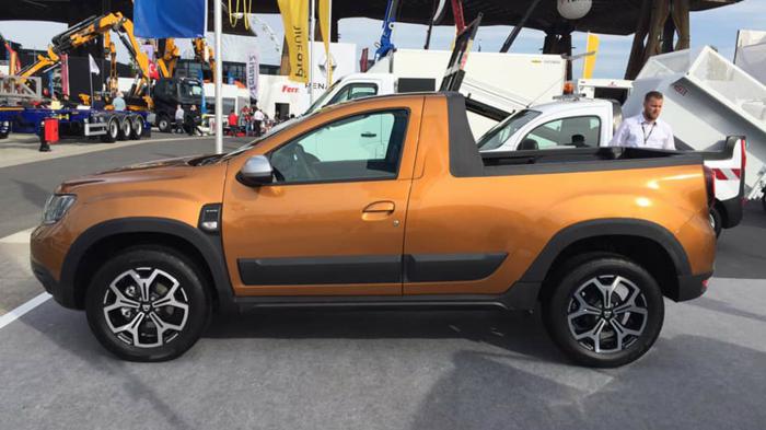 Στην παραγωγή θα μπει η pick-up έκδοση του Dacia Duster, κάτι που ανακοινώθηκε και επίσημα.