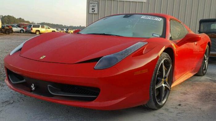 Ferrari 458 Spider σκέτη ευκαιρία!