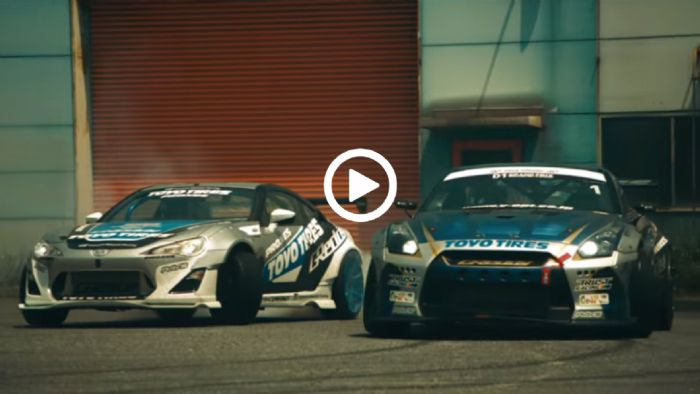 Toyota GT86 vs Nissan GT-R