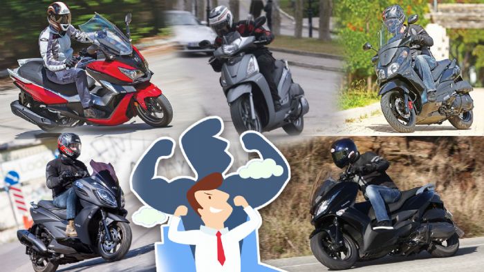 Τα πιο δυνατά 300άρια scooter της αγοράς