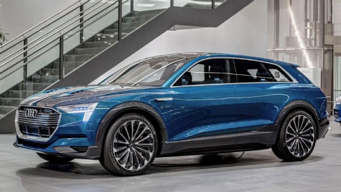 Νέες φωτογραφίες από το e-tron quattro concept