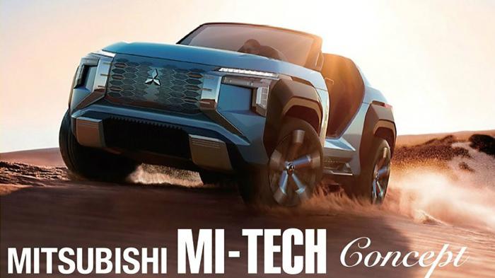 To Mitsubishi MI-Tech είναι ένα plug-in SUV