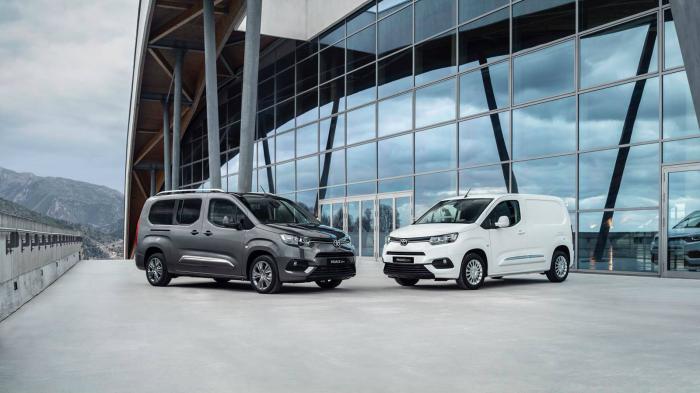 Ηλεκτρικά τα Toyota Proace και Proace City