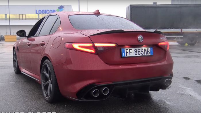 Eίναι Giulia Q αλλά ακούγεται Ferrari (+vid)