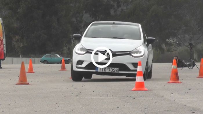 Τεστ αποφυγής κινδύνου: Renault Clio