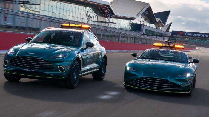 Από την Aston Martin τα βοηθητικά οχήματα στη F1 για το 2021