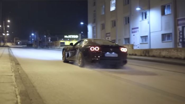 Ferrari 812 Superfast ταράζει τη Θεσσαλονίκη (+video)