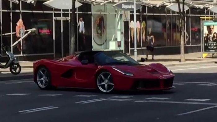 Η ανοιχτή LaFerrari (+vid)