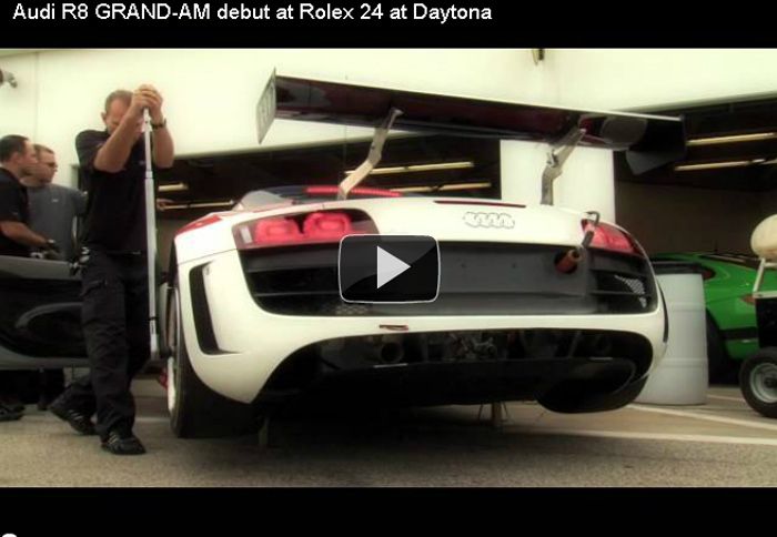 «Παρθενικός» αγώνας του Audi R8 GRAND-AM