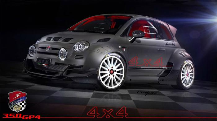 Fiat 500 με 350 ίππους 