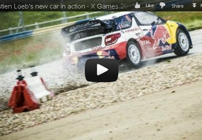 O Loeb με DS3 545 ίππων στα X-Games