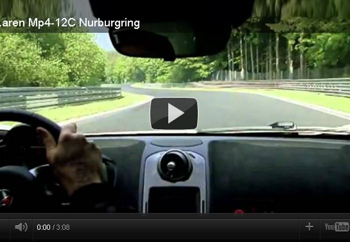 Η McLaren MP4-12C στο Nurburgring    