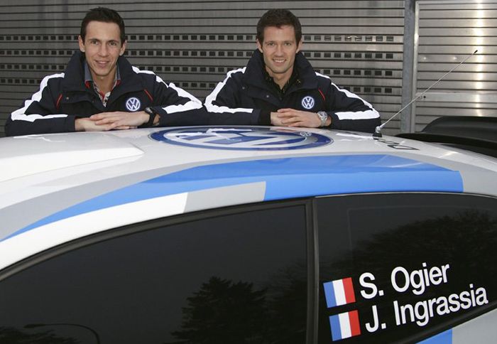 O Sebastien Ogier στη VW