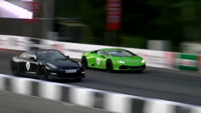 GT-R vs Huracan (+vid)