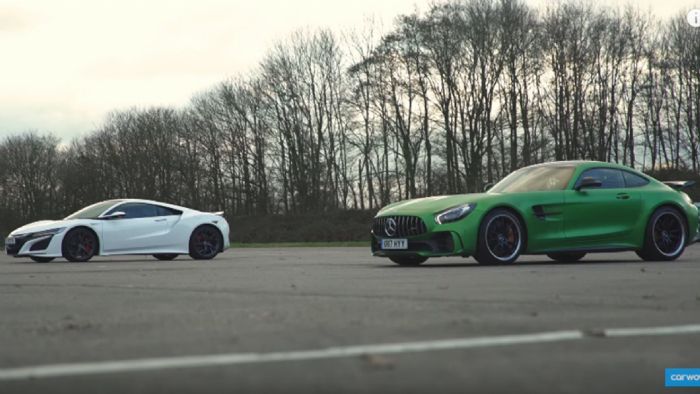 AMG GT R Vs NSX