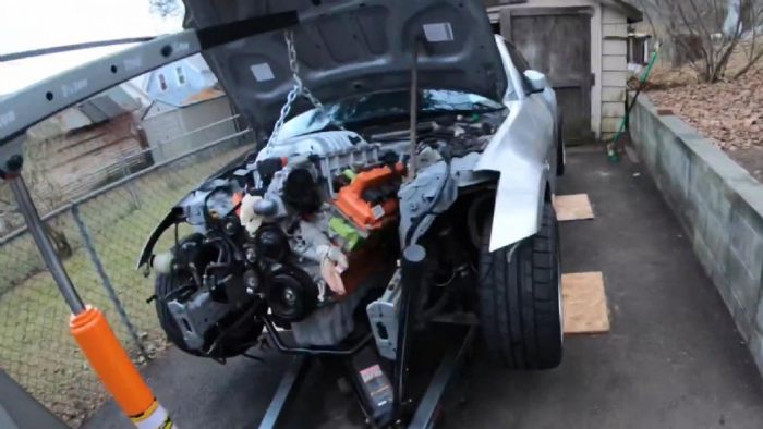 Hellcat 6,2 λτ. μοτέρ σε Nissan 350Z; (+video)