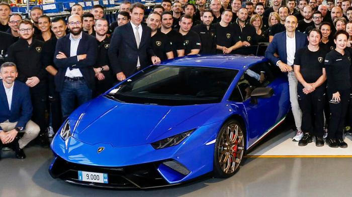 Παραγωγή ρεκόρ η Lamborghini